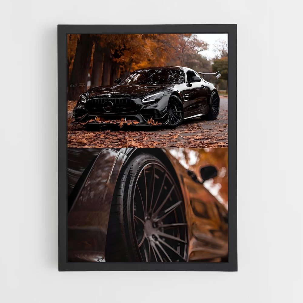 Poster Amg GT R Pro Éclatant – affiche Mercedes (vue 2)